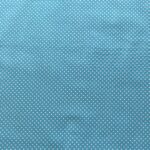 Világos türkiz pöttyös