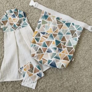 Anyák napi ajándékcsomag - Háromszög minta